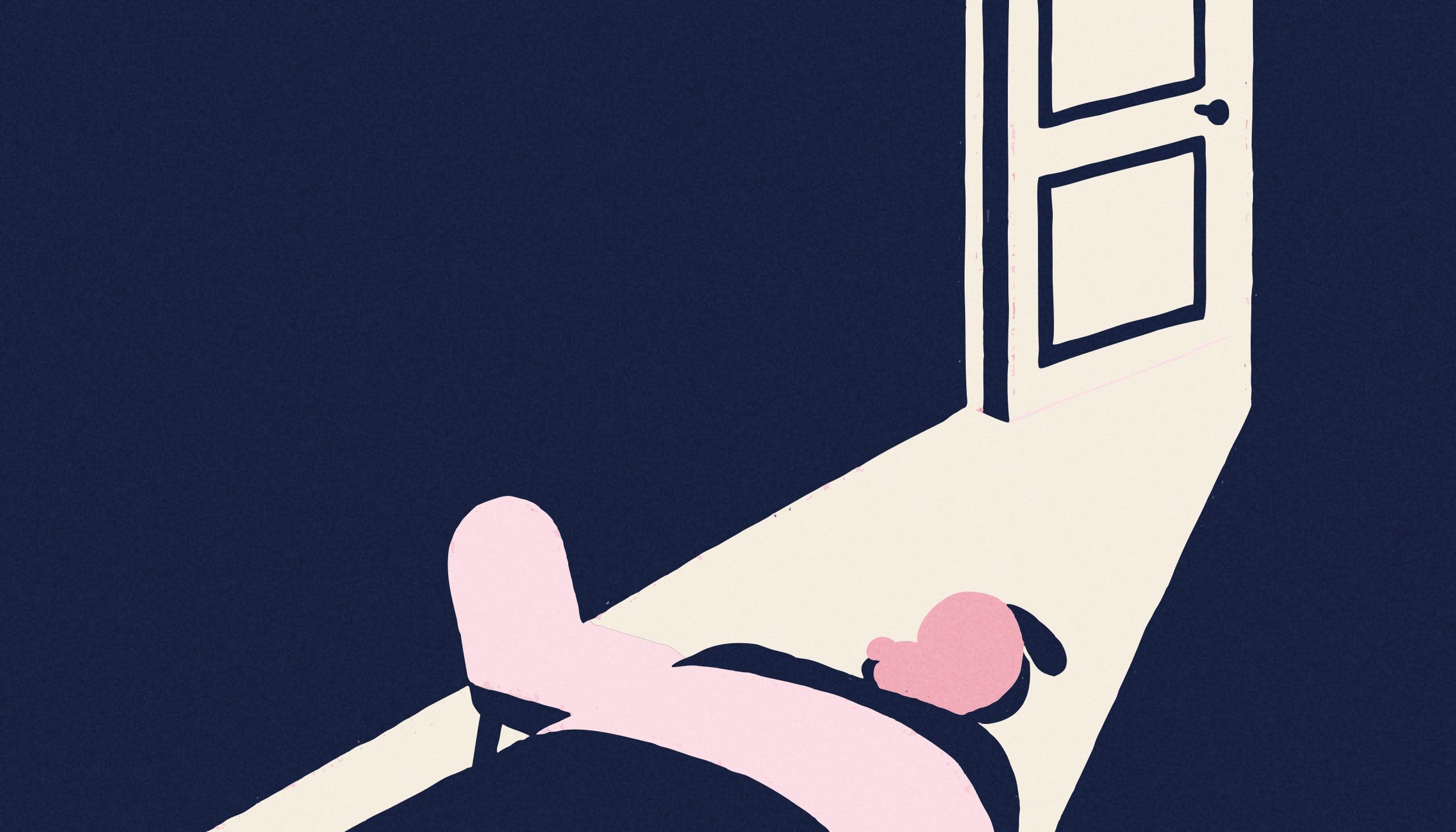 Ce n'est pas le noir qu'on craint mais ce qu'il pourrait cacher : privé de la vue, le cerveau peuple l'ombre de formes qui n'existent pas.