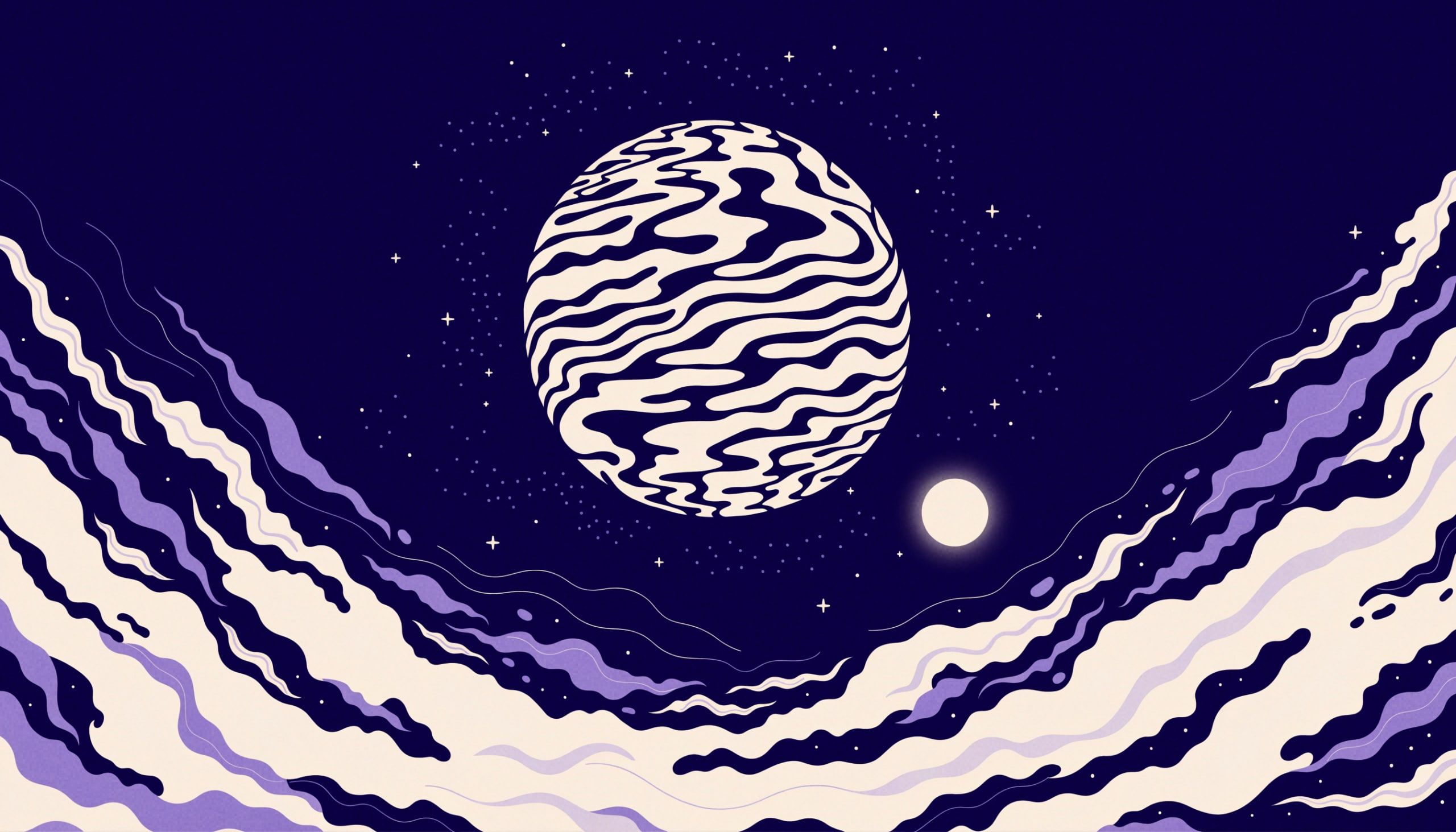 Leur lumière traverse des kilomètres d'air agité avant de toucher l'œil. Les planètes, plus proches, ne scintillent pas.